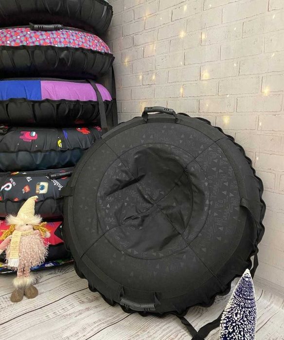 Міцний тюбинг тюбінг плюшка таблетка надувний зимовий санки ватрушка