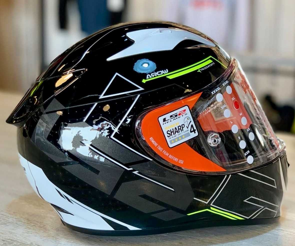 Capacete NOVO LS2 ff323 Arrow R Carbon/Kevlar (34% Desconto) Em M e L