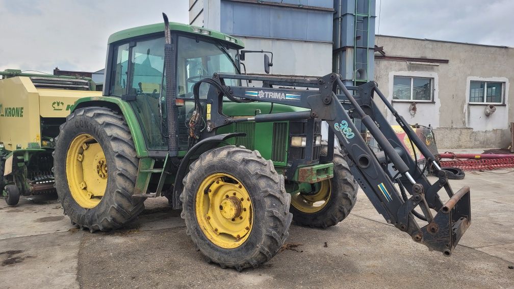 John deere 6400 tur trima. Po remoncie skrzyni