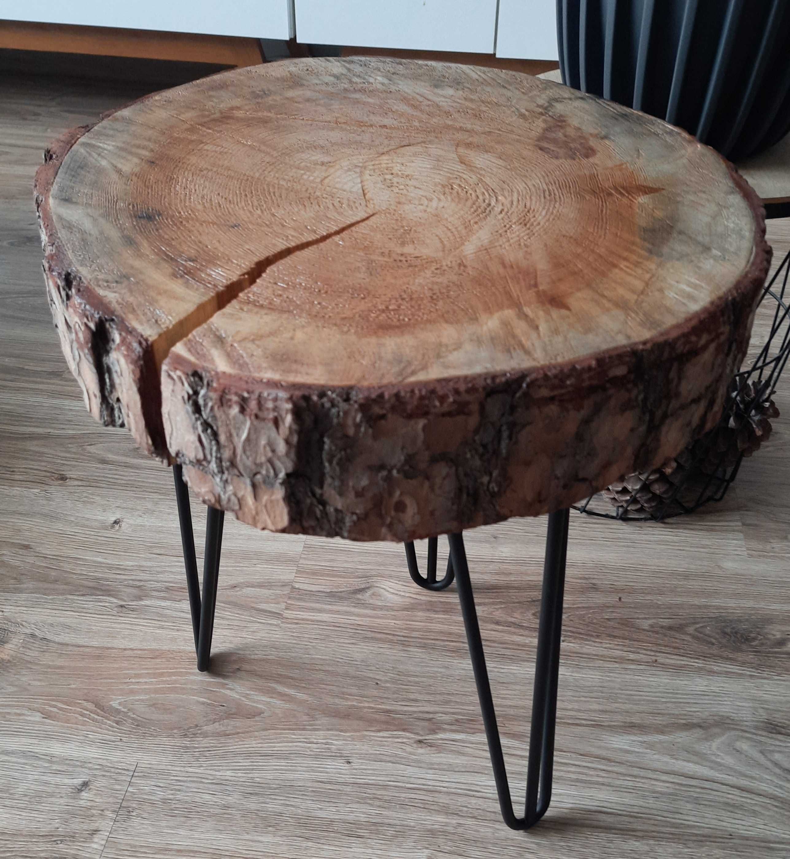Stolik plaster drewna