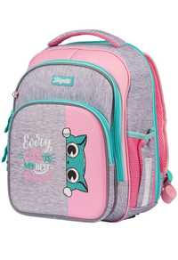 Портфель для першого класу, рюкзак для дівчинки 1 клас, каркасний