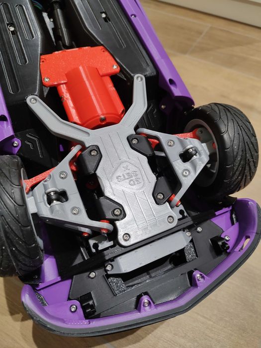 Datsun 240z w skali 1:8 druk 3D