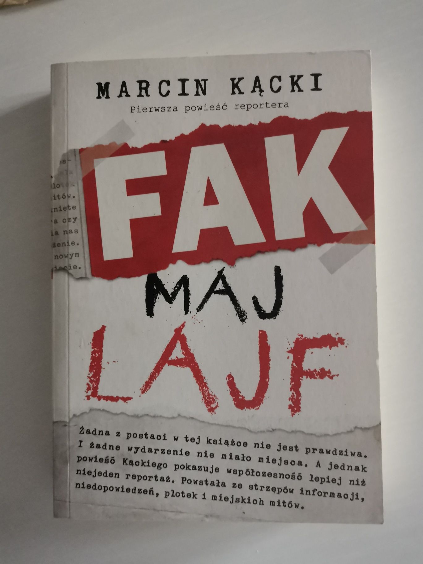Marcin Kącki "Fak maj lajf"