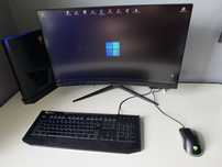 Komputer Gamingowy MSI Monitor 27 Curved Klawiatura Mysz Genesis