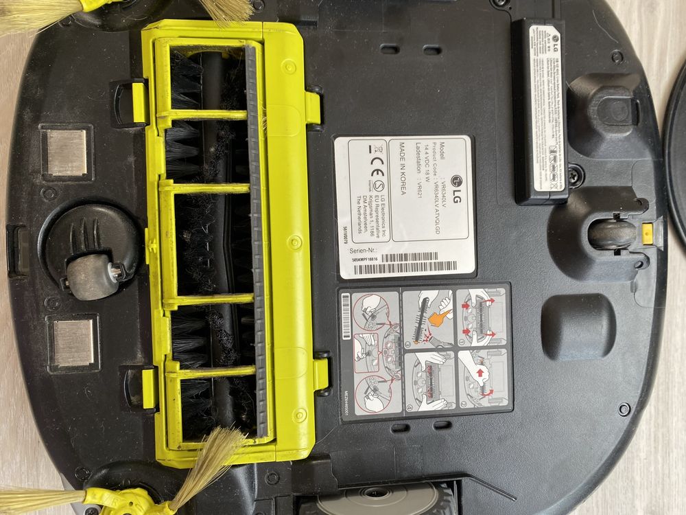 HOM-BOT Square LG VR6340LV robot odkurzający oryg opak