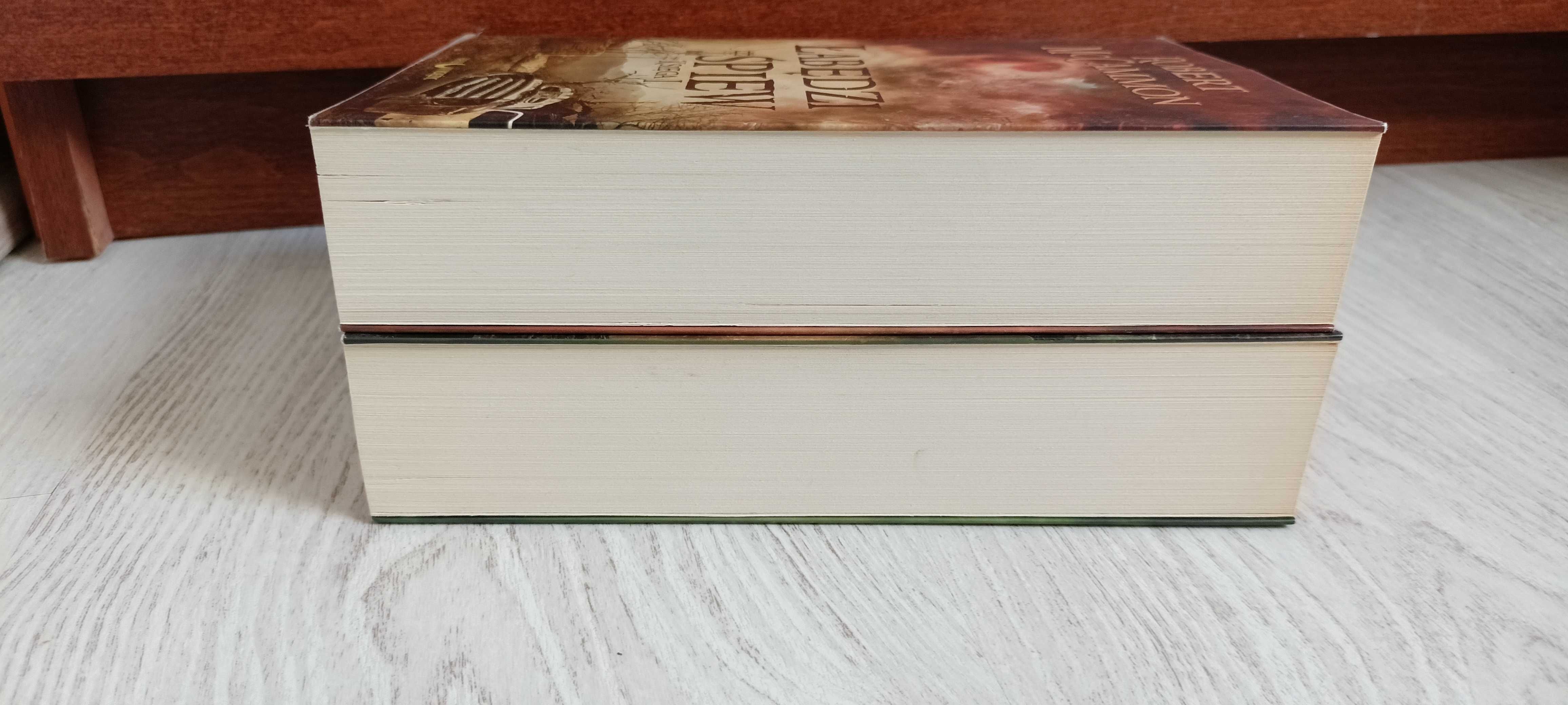 2x Robert McCammon Łąbędzi śpiew Księga I i Księga II BDB