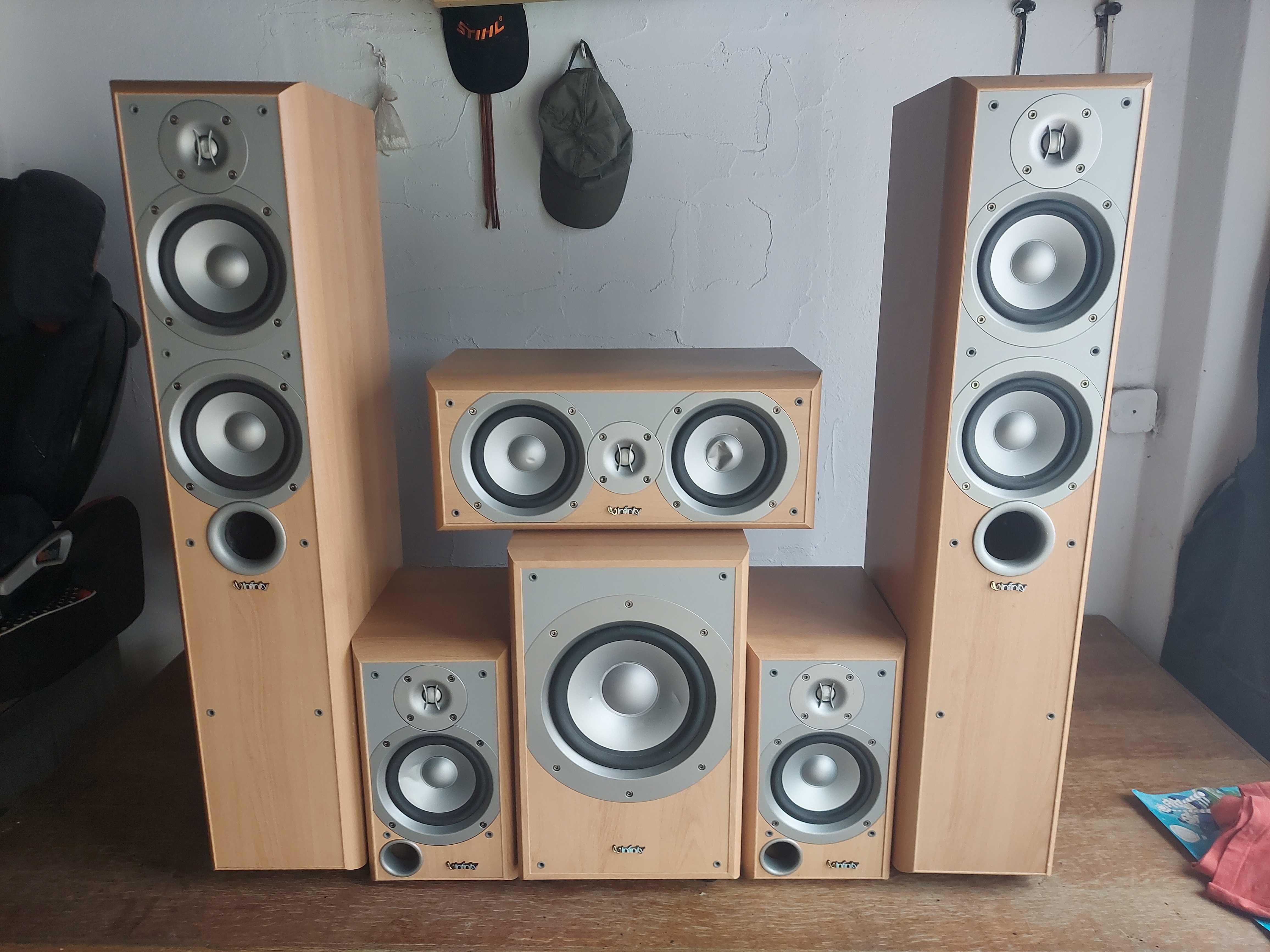 Kino domowe Infinity z amplitunerem Onkyo