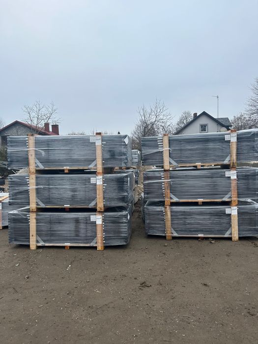 Ogrodzenie Panelowe 3D ogrodzenia Panele KOMPLET Transport