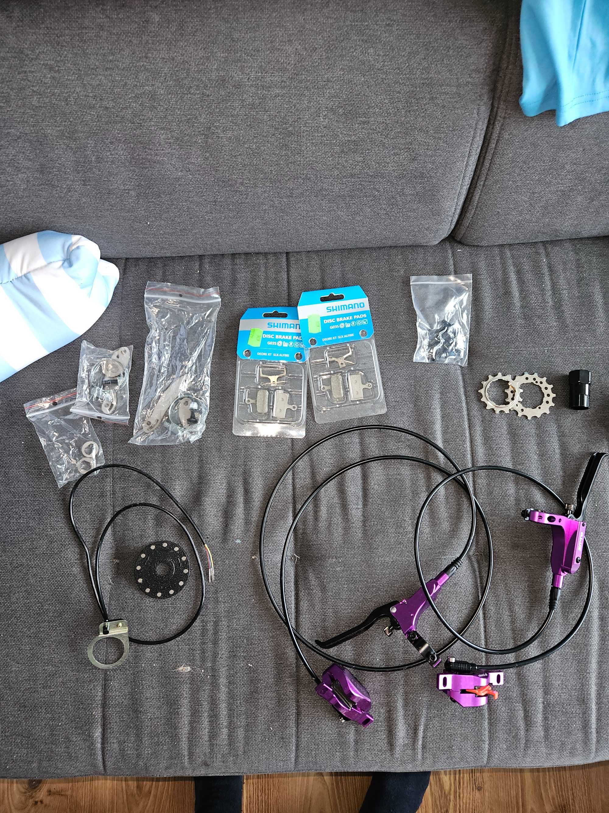 Rower elektryczny części
