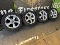 Koła zimowe oryginał Audi A6 C8 A7 225/55R18 Bridgestone 2024r 8mm 4K0