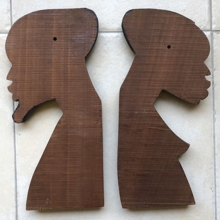 Arte Esculturas Africanas, madeira maciça