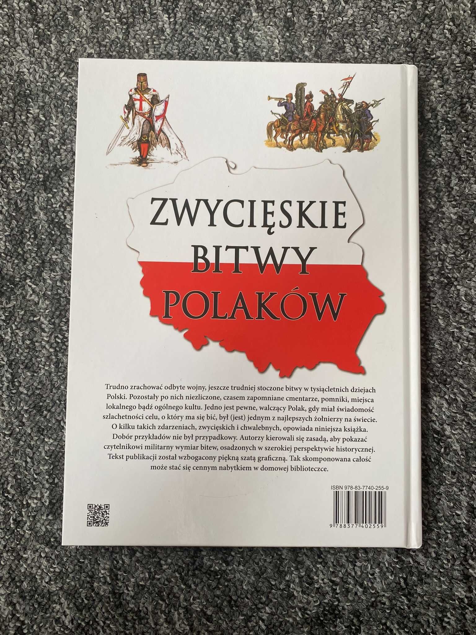 Książka zwycięskie bitwy Polaków