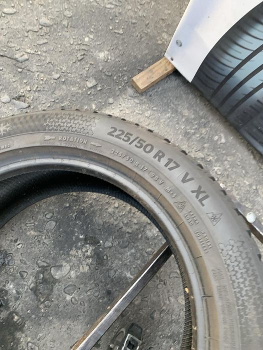 Шини 225/50 R17 Continental зима 2021 рік 6,5  мм