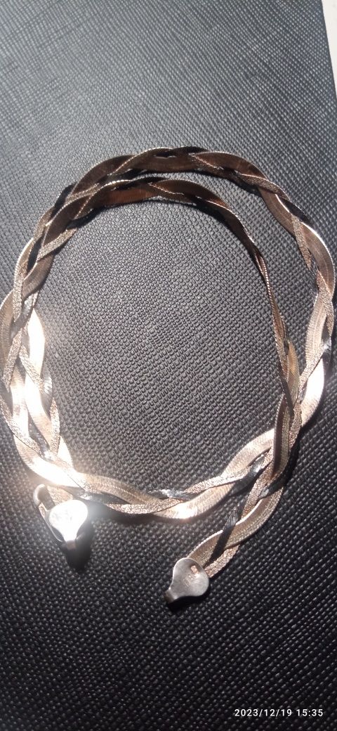 Naszyjnik - kolia ( srebro 925 - 3 kolory)