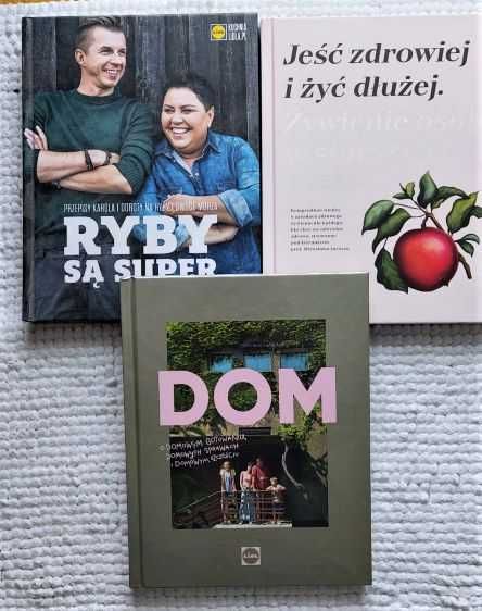 Książki z Lidla Ryby Dom Jeść zdrowiej