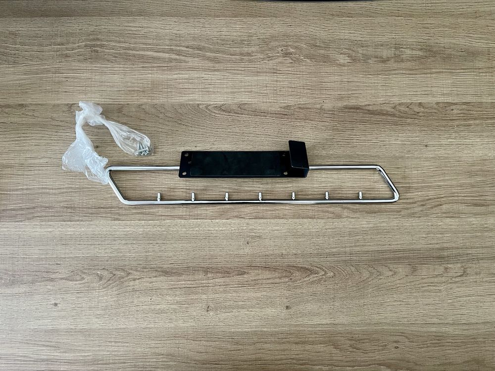 Varão deslizante porta cabides