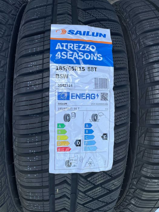 Okazja opony całoroczne 185/65R15 88T Sailun ATREZZO 4SEASONS 2025