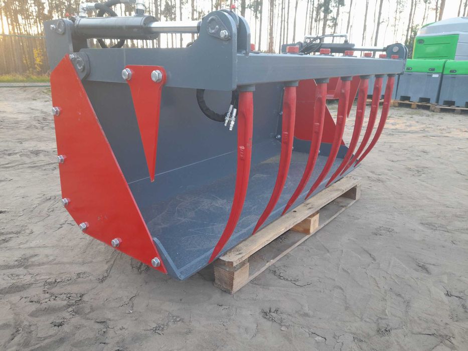 Do tura widły obornika bel słomy paleciak krokodyl łyżka zęby kute 880