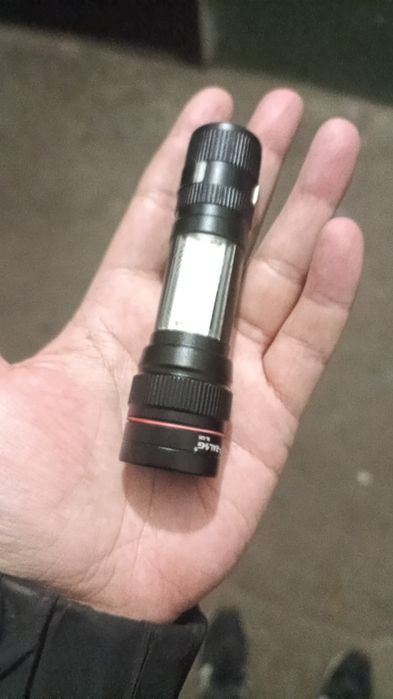 Ліхтар BL-520-T6+COB, Li-Ion 1000 мА/h., ЗУ microUSB, zoom, Box