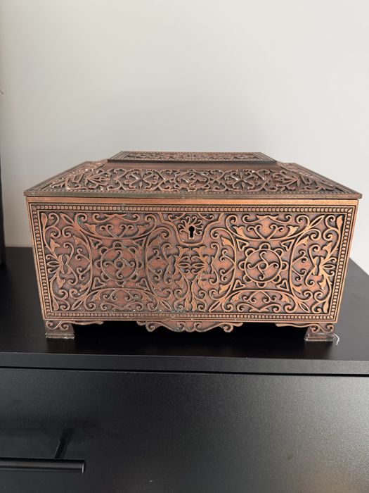 Шкатулка СРСР вінтаж мідна