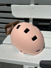 Kask Oxelo Rozmiar S 52-55 cm rożowy mat