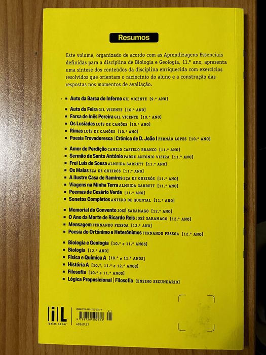 Resumos biologia e geologia