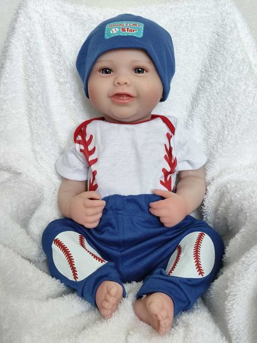 Лялька Reborn Baby Born хлопчик – реалістична кукла Реборн, нова