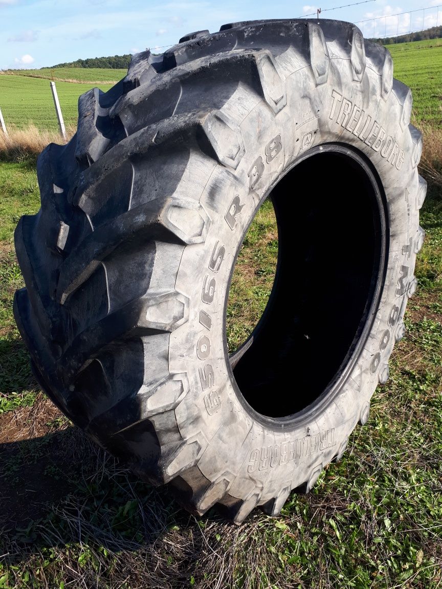 Ładna opona wzmocniona TRELLEBORG TM800  650/65 R - 38 (157D) 3.5bar
