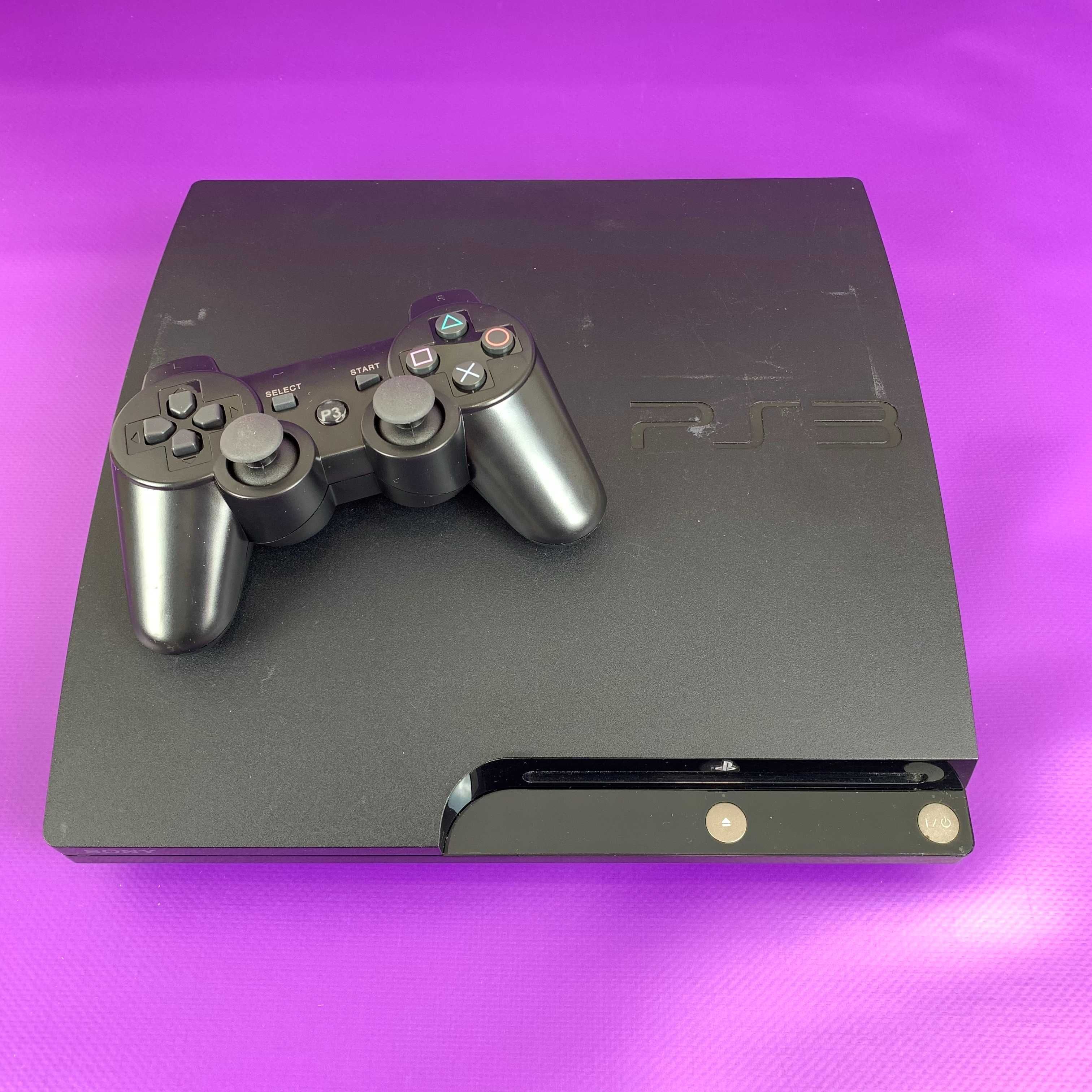 Приставка Sony PlayStation 3 Slim Black 160GB БУ PS3 Игры Геймпад