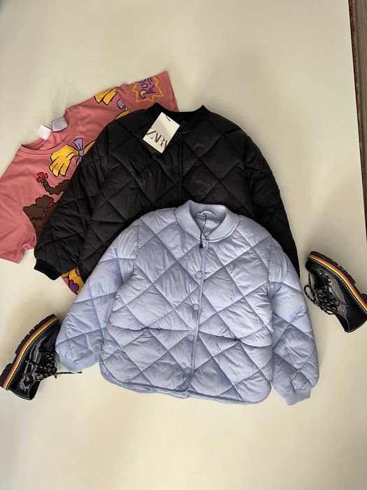 Дублянка куртка пуховик zara