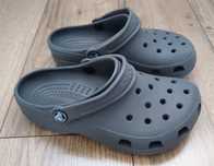 Klapki Crocs J2 33-34 szare