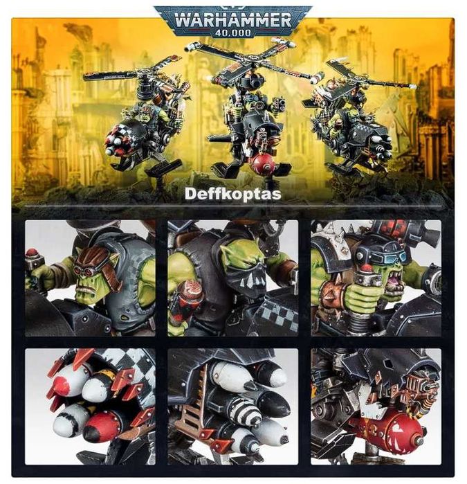 Warhammer 40000 Orks Deffkoptas