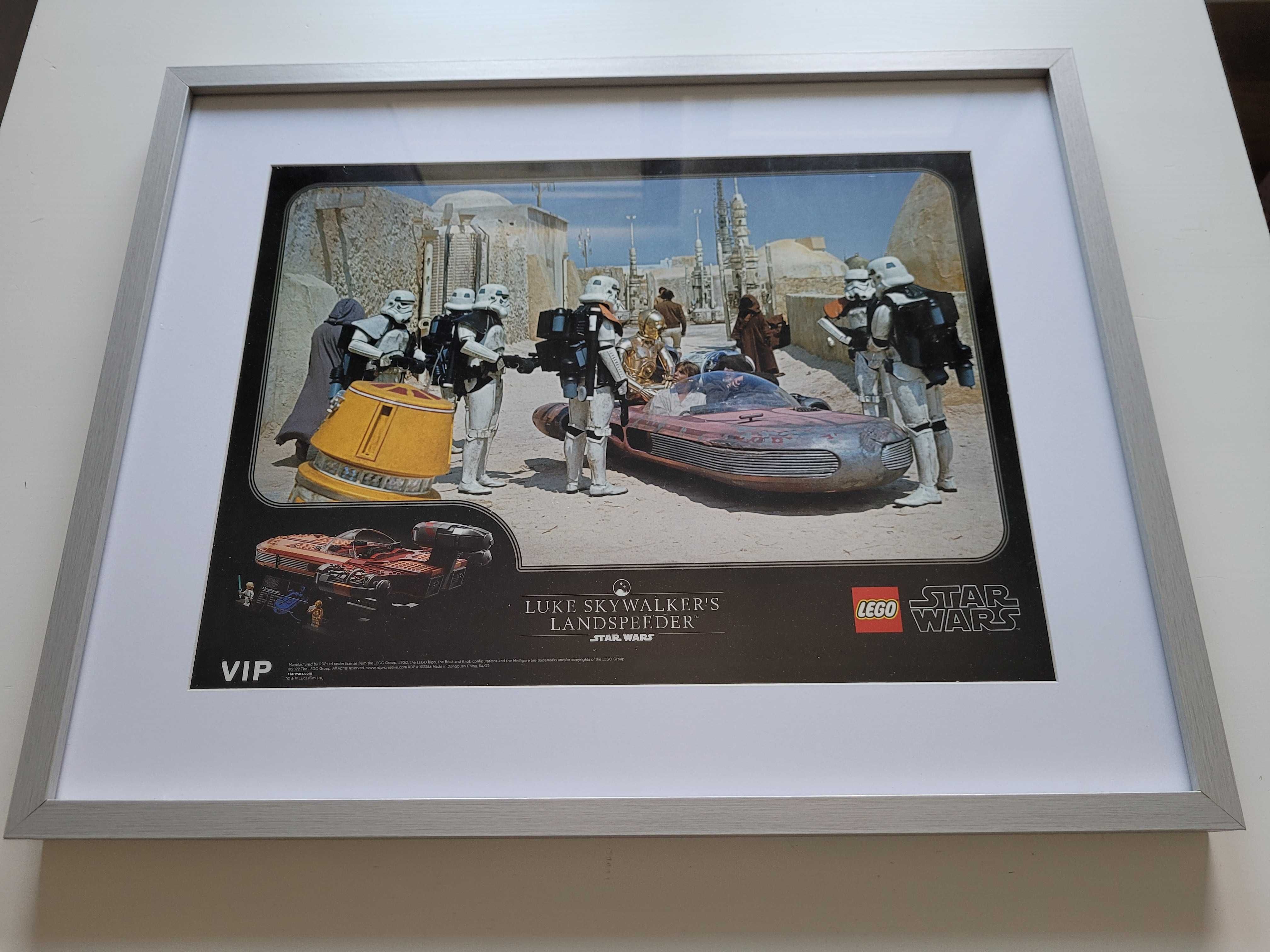Lego Star Wars plakat Vip 500.7501 oprawiony w ramkę 52 x 42 cm