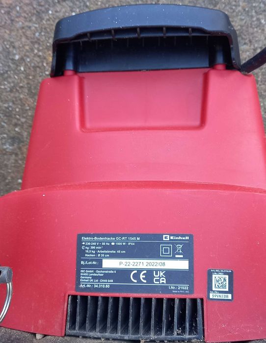 Eletroenxada Einhell nova ainda na garantia 100 euros