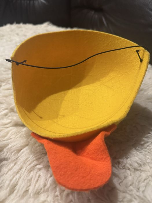 Czapka kaczka kaczuszka na karnawal przebranie