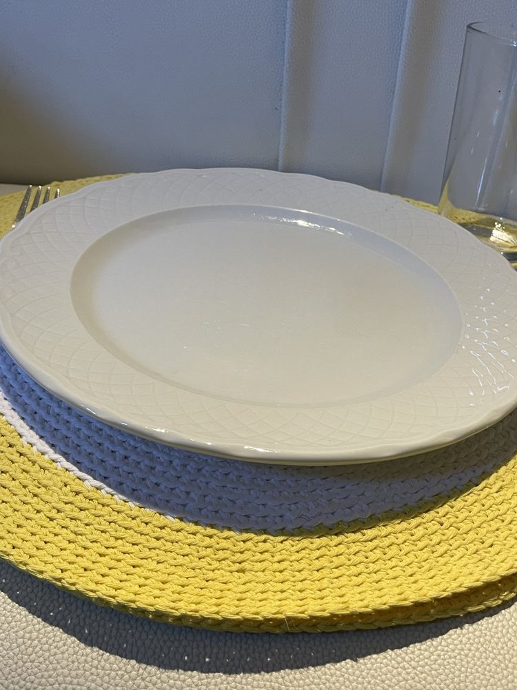 Olho turco conjunto de individuais de mesa