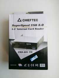 Chieftec Card Reader CRD-601 U3 All-in-One Black