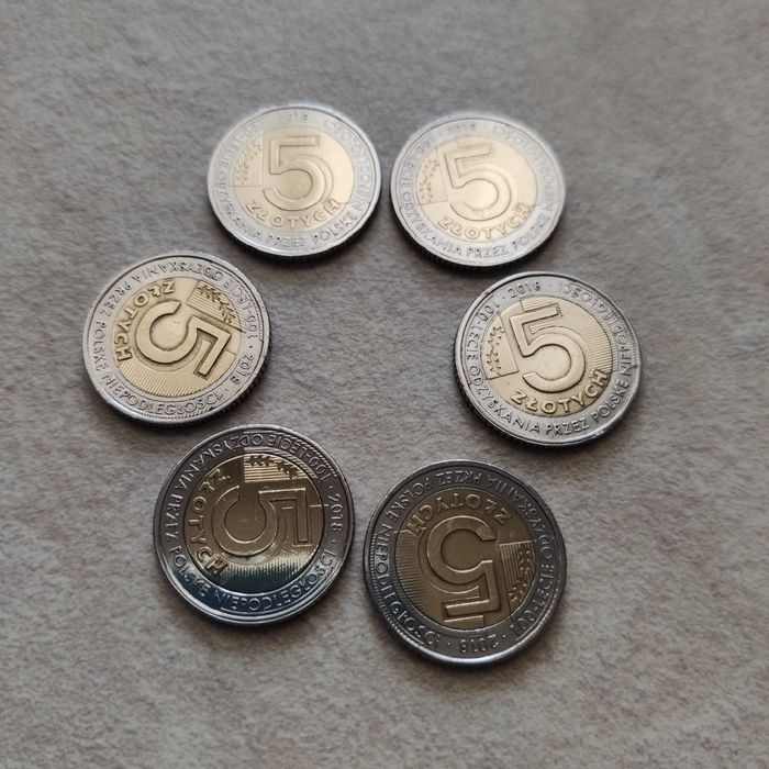 Moneta okolicznościowa 5 złotych monety