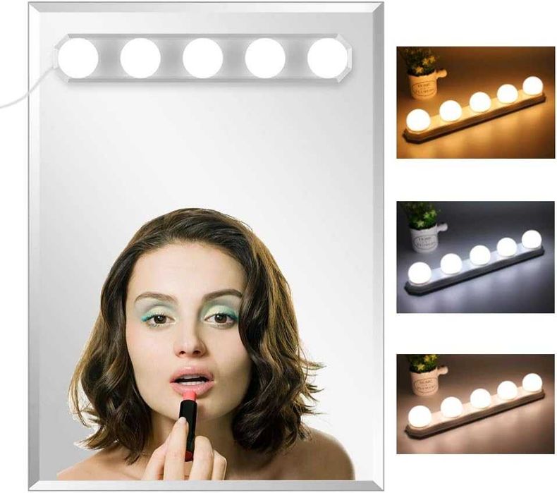 Lampa LED do lustra w stylu Hollywood 5W - regulacja barwy i jasności