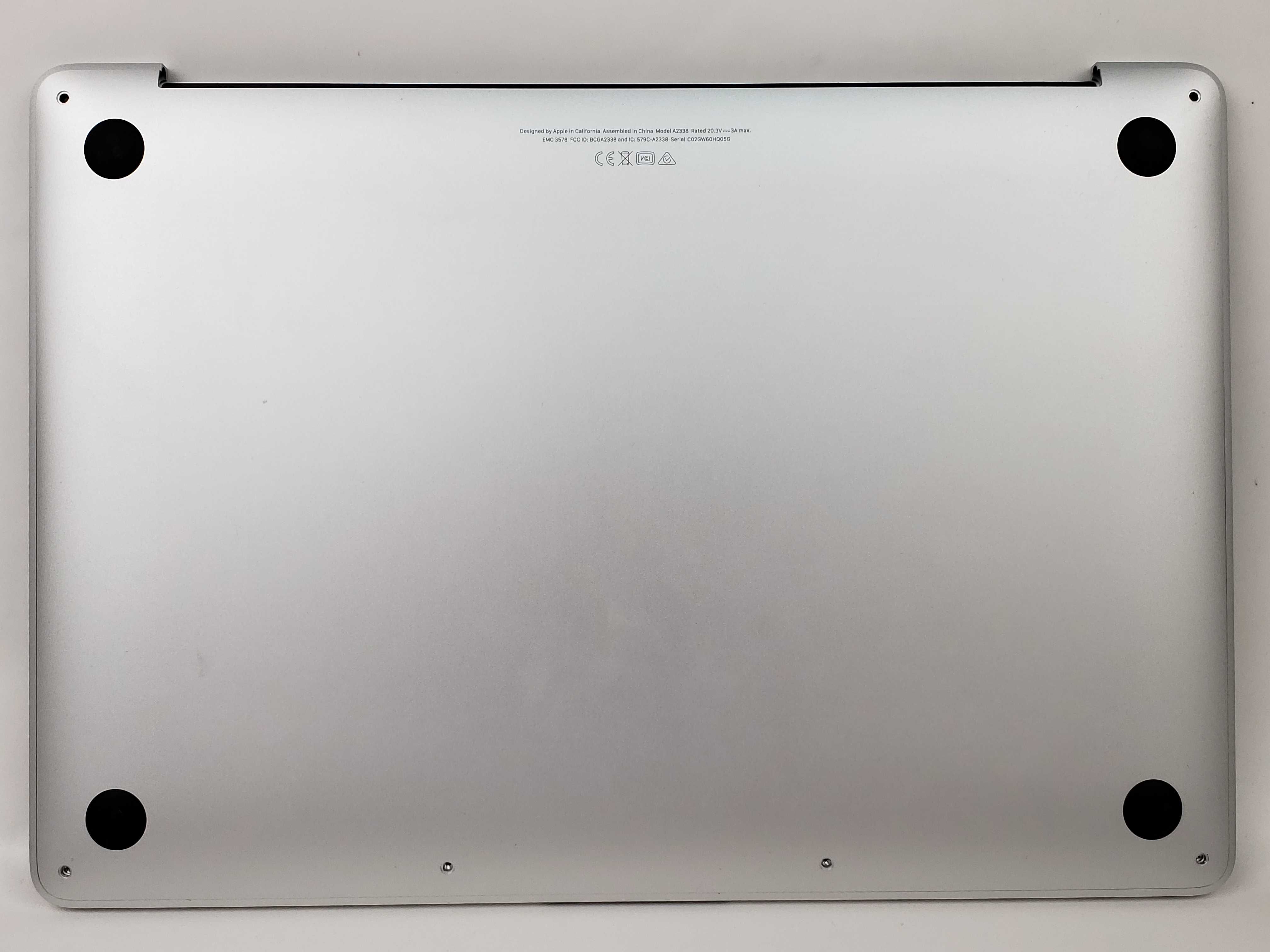 Топкейс TopCase MacBook Pro 13 2020 Silver A2338