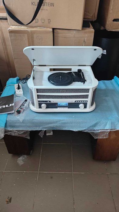 Вініловий ретро програвач Auna Belle Epoque 1908 Уцінка