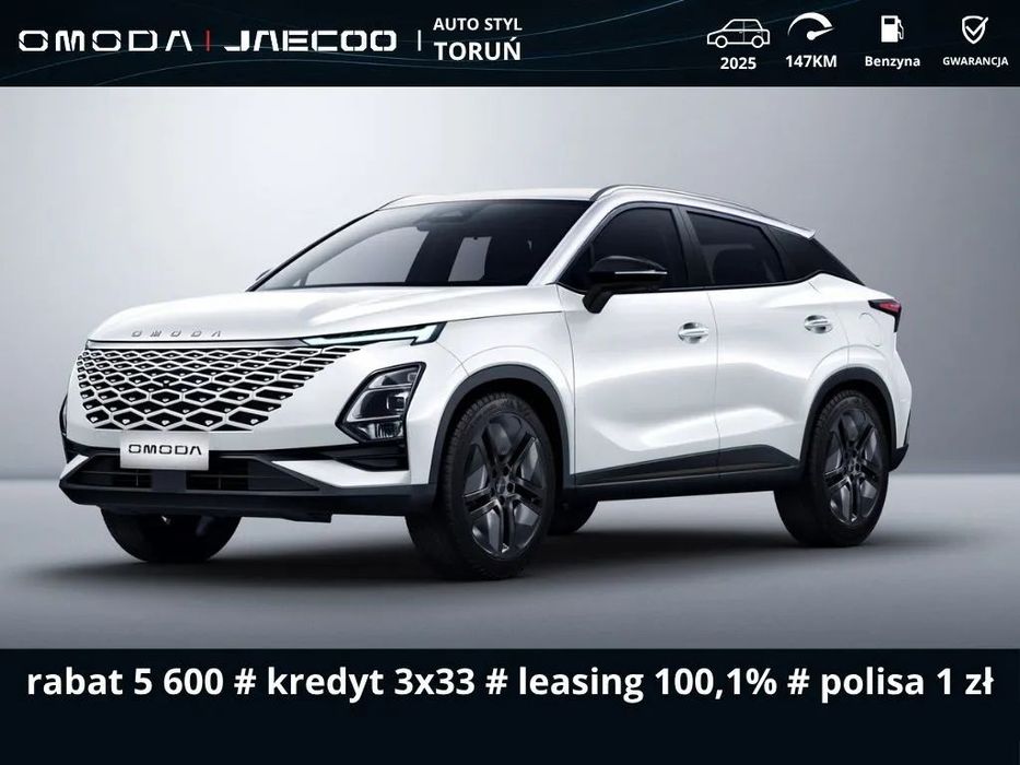 Omoda 5 OMODA 5 COMFORT 1.6 TGDI 7DCT 147KM/275NM dostępny od ręki !