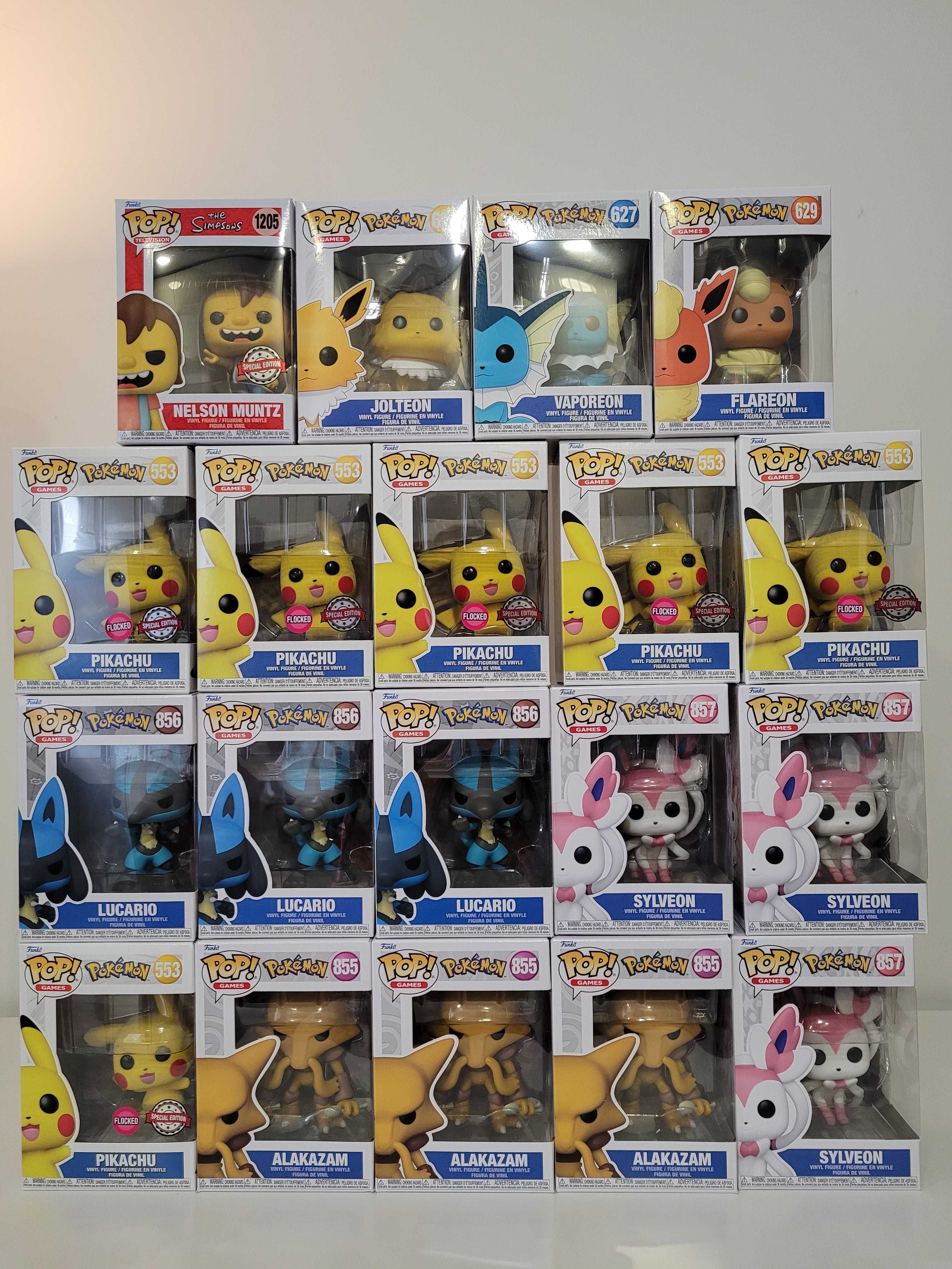 Funko Pop Pokemon - Pikachu Pop! Vinyl Figure (Flocked)