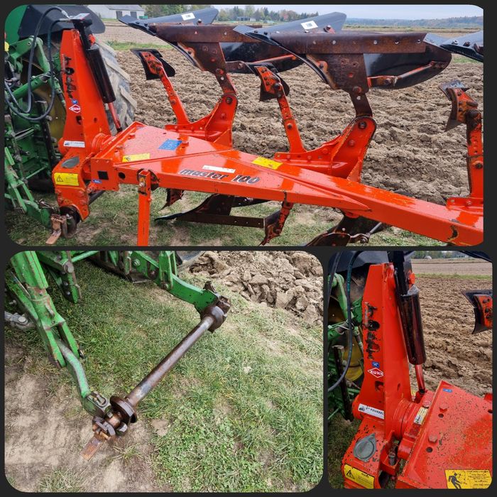 Pług obrotowy KUHN Master 100 4 skibowy