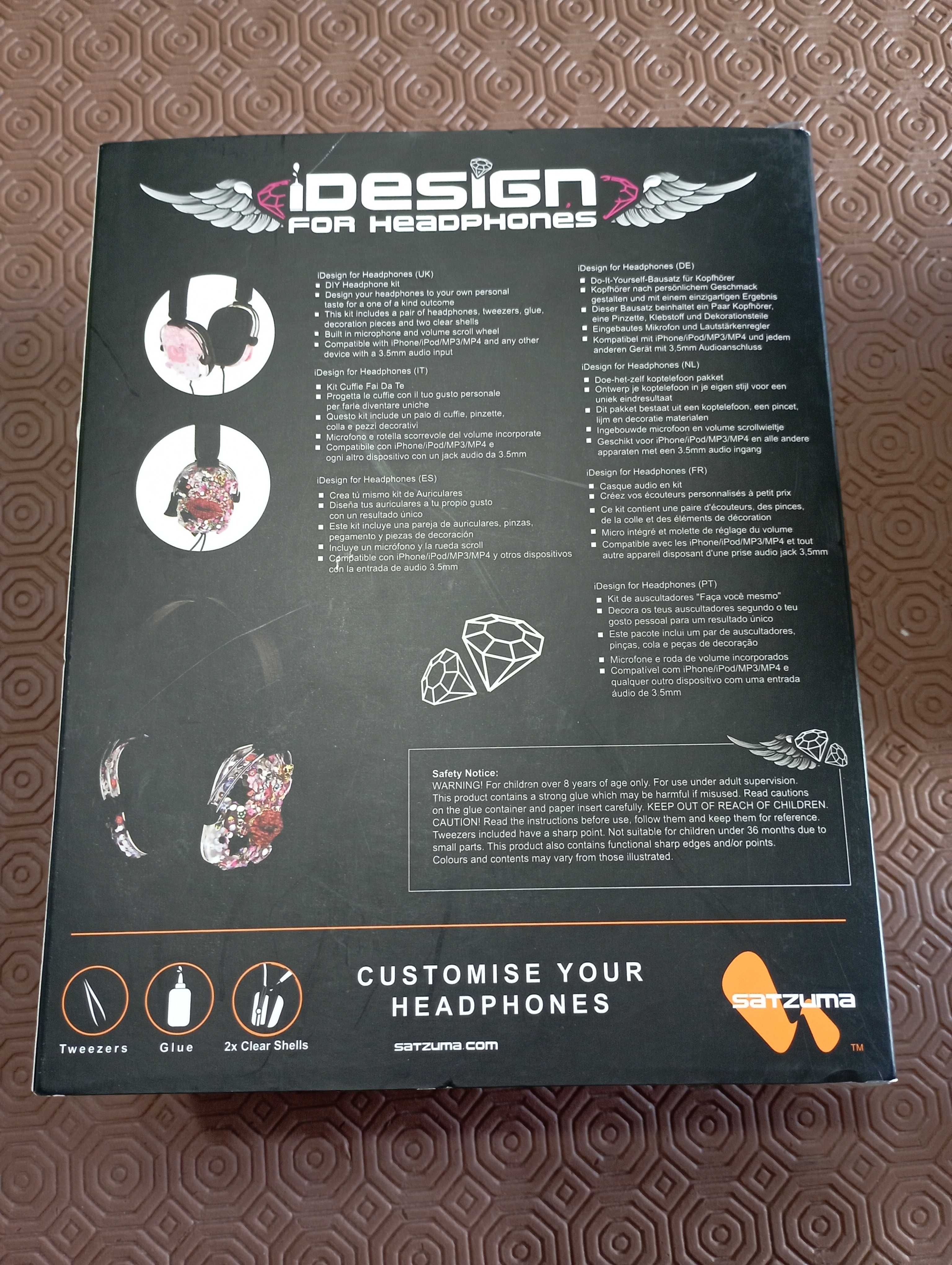 Idesign for headphones menina e
