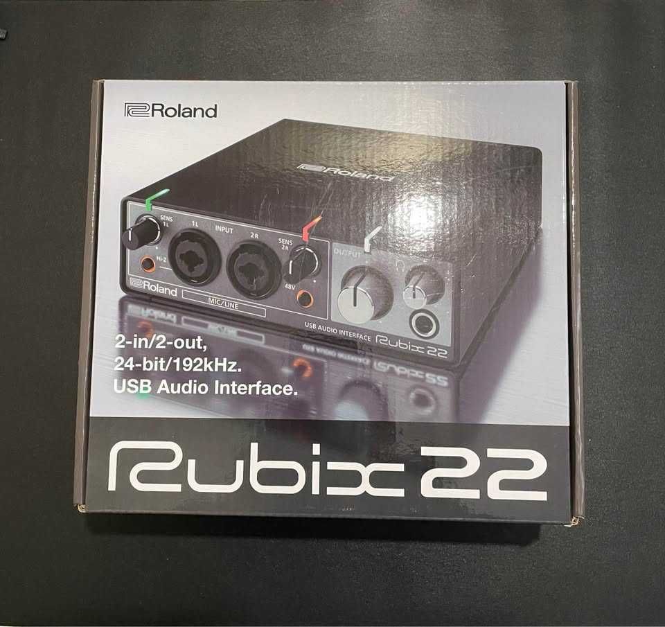 Placa de áudio USB Roland Rubix22