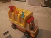 Drewniana zabawka ciężarówka z narzędziami top bright