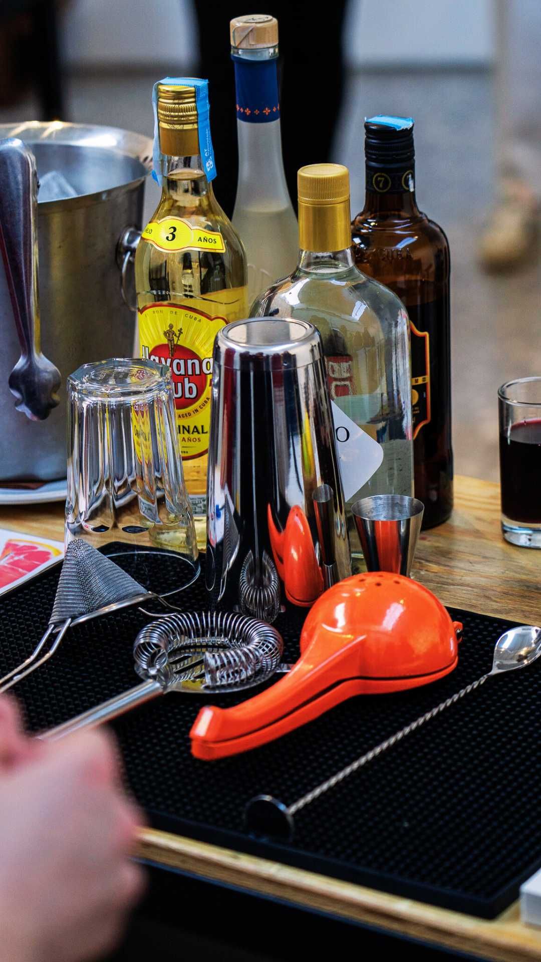 Workshop de Cocktails e Mocktails para Grupos e Eventos