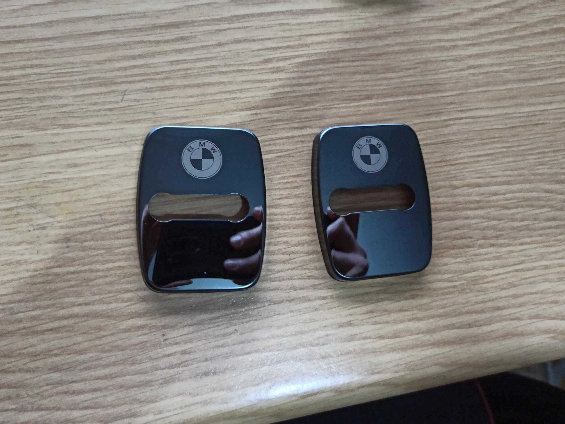 Tampas Proteções Fecho Porta BMW M Performance | Preto ou Cromado