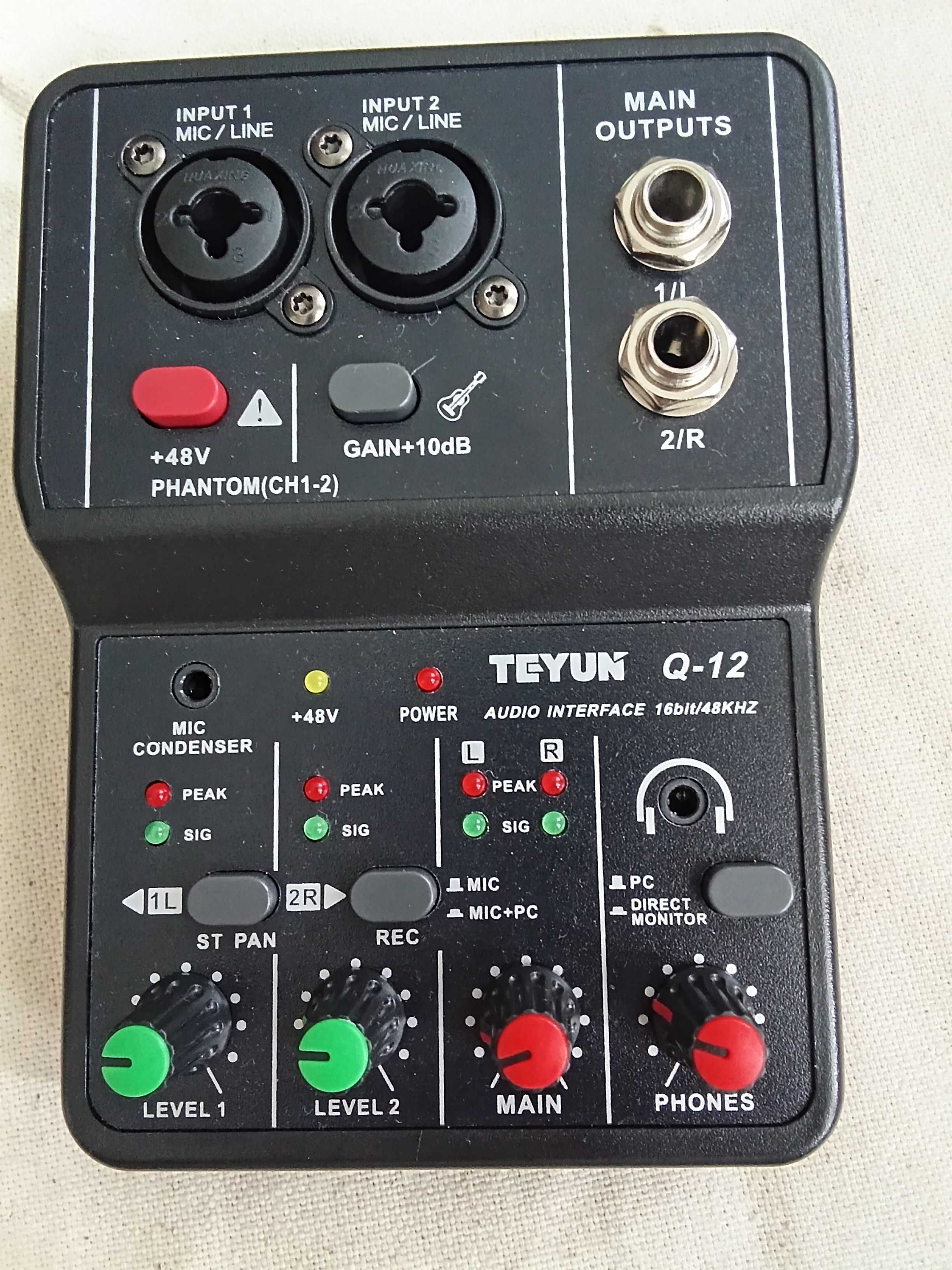 Mesa 2 Canais Teyun Q-12